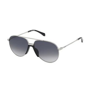 Gafas de sol de metal gris Zadig &amp; Voltaire