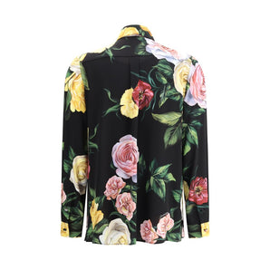 Dolce & Gabbana Rose and peony print Shirt