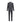 Dsquared² Black Fleece Wool Two-Piece Suit