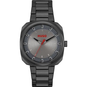 Hugo Boss Gray Stainless Steel Watch