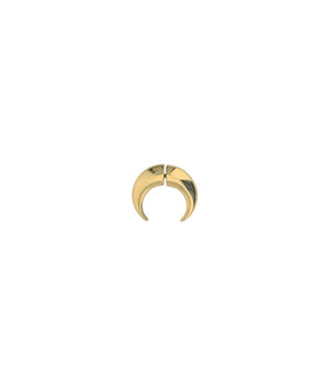 Marine Serre Gold Brass Earrings