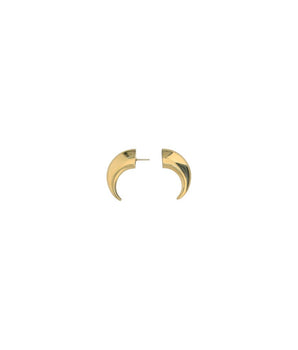 Marine Serre Gold Brass Earrings