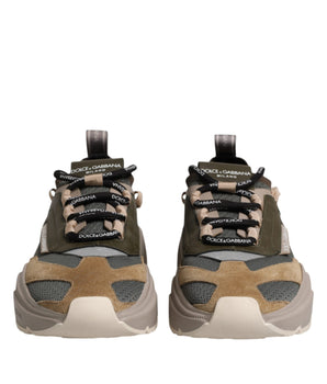 Dolce &amp; Gabbana Multicolor Daymaster Low Top Sneakers Shoes
