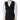 Dolce &amp; Gabbana Black Wool Formal Dress Men Waistcoat Vest