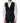 Dolce &amp; Gabbana Black Wool Formal Dress Men Waistcoat Vest