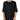 Dolce & Gabbana Black Cotton Square Neck Short Sleeve T-shirt