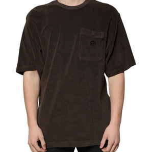 Dolce & Gabbana Brown Cotton Crew Neck Short Sleeves T-shirt