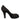 Dolce & Gabbana Black Suede Leather Platform Heels Pumps Shoes