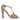 Dolce & Gabbana Beige Crystal Embellished Satin Leather Pumps Shoes