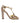 Dolce & Gabbana Beige Crystal Embellished Satin Leather Pumps Shoes