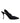 Dolce & Gabbana Black Jersey Stretch Heels Slingback Shoes
