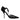 Dolce & Gabbana Black Mesh T-strap Stiletto High Heels Shoes