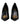 Versace Black Leather Logo Plaque High Heels Pumps Shoes Versace 