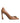 Versace Brown Leather Logo Plaque High Heels Pumps Shoes