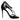 Dolce & Gabbana Black Suede Ankle Strap Heels Sandals Shoes