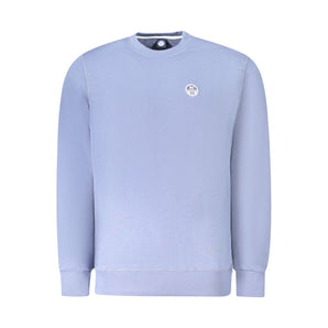 North Sails Blue Cotton Men Sweater