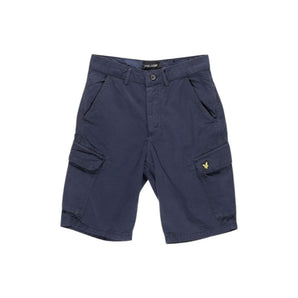 Lyle & Scott Blue Cotton Short