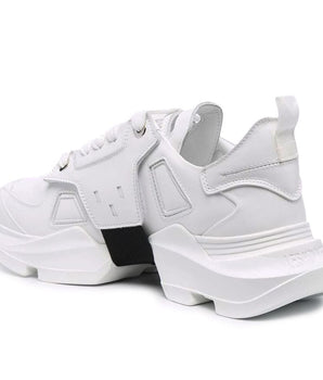 Les Hommes White Calfskin Men's Sneakers