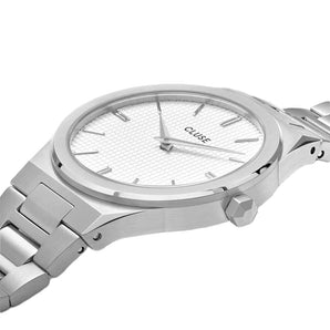 Reloj Cluse de acero inoxidable plateado