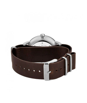 Cluse Brown Leather Dress Watch