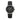 Reloj Cluse de piel negra