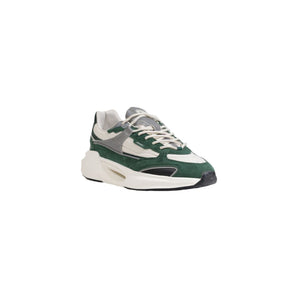 DATE Green Leather Sneaker