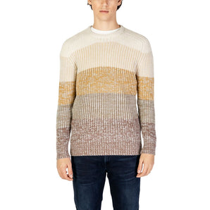 Suéter acrílico beige de Hydra Clothing
