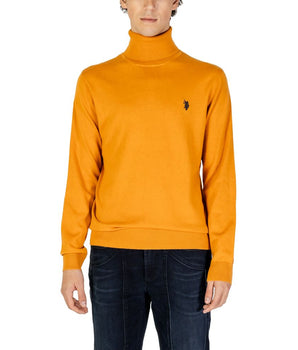 US POLO ASSN. Orange Cotton Sweater