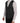 Dolce & Gabbana Sleek Gray Single-Breasted Waistcoat Vest Dolce & Gabbana 