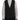 Dolce & Gabbana Elegant Gray Striped Vest Waistcoat