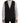 Dolce & Gabbana Elegant Gray Striped Vest Waistcoat Dolce & Gabbana 