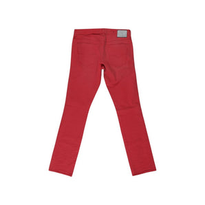 Pantalones y jeans de algodón rojos Guess