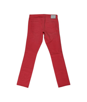 Guess Red Cotton Skinny Jeans