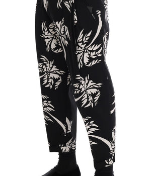 Dolce & Gabbana Elegant Tree Print Ankle Trousers Dolce & Gabbana 