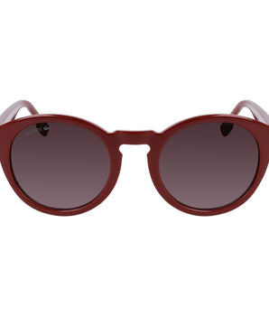 Lacoste Red Injected Sunglasses