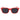 Lacoste Red Injected Sunglasses