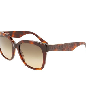 Lacoste Brown Acetate Sunglasses