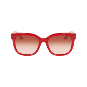 Lacoste Red Acetate Sunglasses