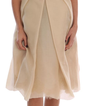 Dolce &amp; Gabbana Elegant Embellished Lace &amp; Organza Silk Dress