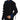 Dolce & Gabbana Gabardina corta elegante negra y azul