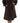 Dolce & Gabbana Elegant Brown Raccoon Fur Knee-Length Coat Dolce & Gabbana 