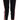 Dolce & Gabbana Chic Black Capri Pants with Pink Side Stripes