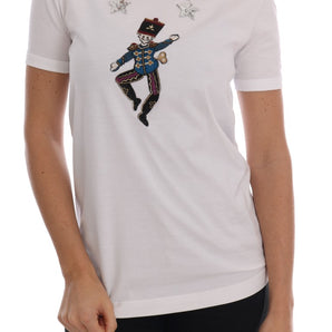 Dolce &amp; Gabbana Sequined Fairy Tale Cotton T-Shirt