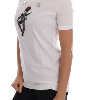 Dolce & Gabbana Sequined Fairy Tale Cotton T-Shirt Dolce & Gabbana 