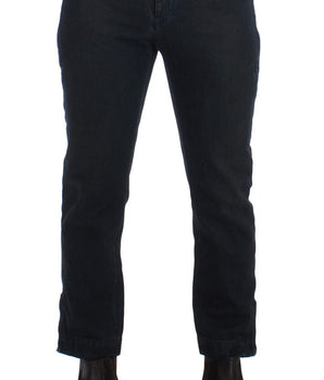 Costume National Chic Blue Slim Fit Denim Jeans Costume National 