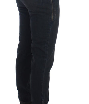 Costume National Chic Blue Slim Fit Denim Jeans Costume National 