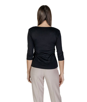 Street One Black Cotton T-Shirt