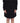 Versace Jeans Black Modal Silk Shift Knee Dress Versace Jeans 