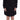 Versace Jeans Elegant Black Silk Blend Shift Dress Versace Jeans