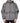 Dolce &amp; Gabbana Gray Polyester Hooded Men Full Zip Jacket